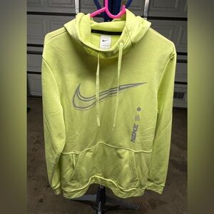 Nike Hoodie Mens size Small Volt Green And Grey